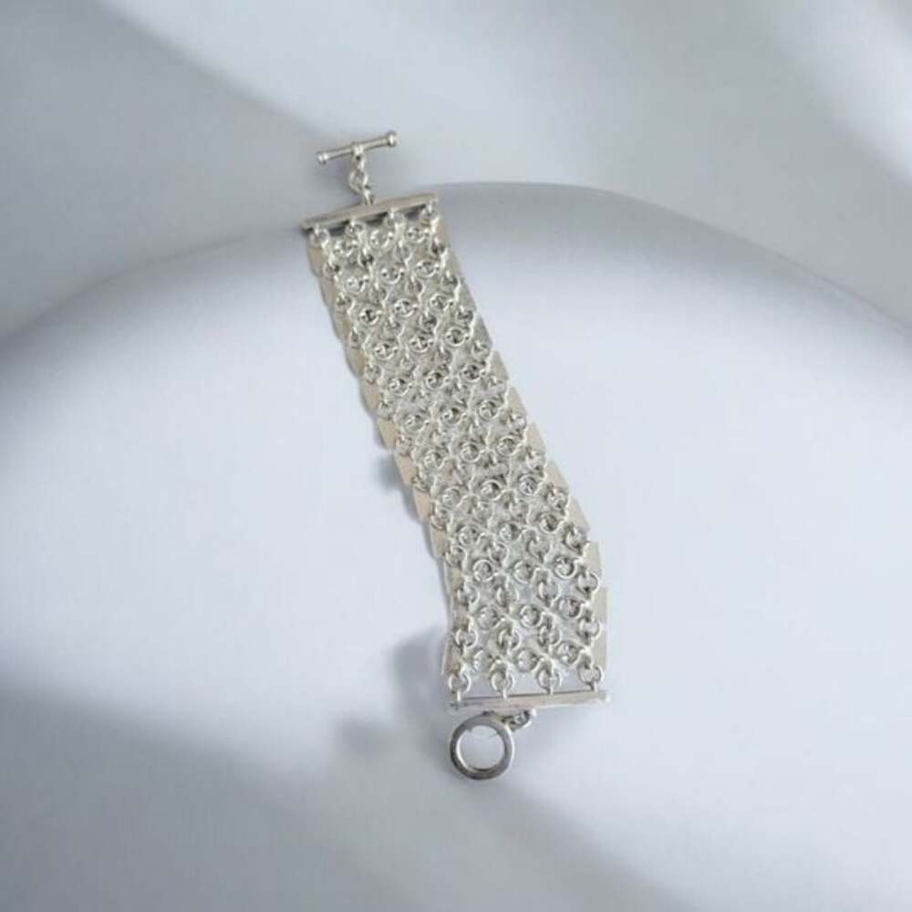 Chico's Elegant Silver Bracelet